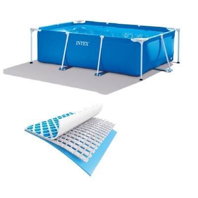 İntex Dikdörtgen Prefabrik Büyük Aile Havuzu 300x200x75Cm-İntex 28272 - 2
