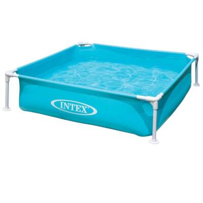 Intex Mini Prefabrik Sabitleme Destekli Kare Havuz 122x122x30 Cm - 1
