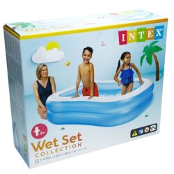 Intex Şişme Şeffaf Aile Havuzu 203x152x48 cm - İntex