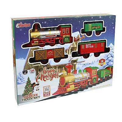 Işıklı ve Sesli Classic Lüks Oyuncak Tren Set - 1