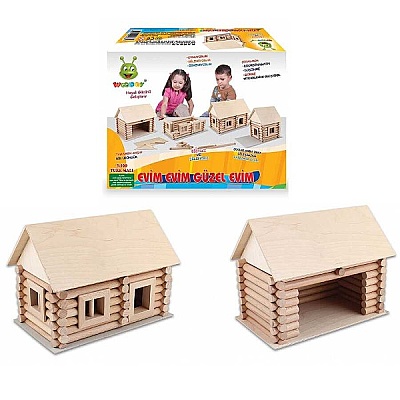 Karsan Woodoy Oyuncak Ahşap Güzel Evim 053KR - 1