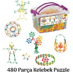 Kelebek Puzzle Box (480 Parça) - 1