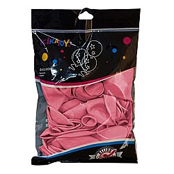Kikajoy 12 İnç Pastel Pembe Balon 50 Adet Parti Süsleme Balonu - KİKAJOY