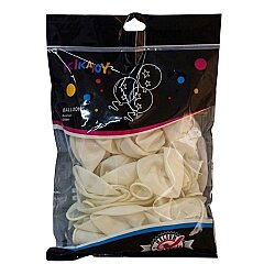 Kikajoy 12 İnç Pastel Şeffaf Balon 50 Adet Parti Süsleme Balonu - KİKAJOY