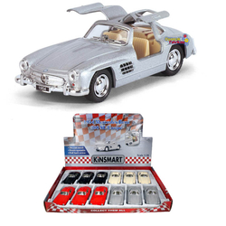 Kinsmart 1954 Mercedes Benz 300 SL Coupe 1:36 Metal Çek Bırak Araba - 1