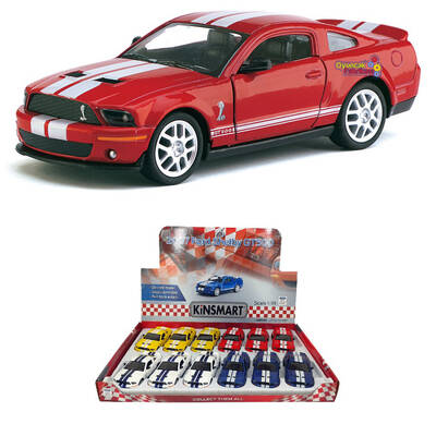 Kinsmart 2007 Ford Shelby GT500 1:38 Metal Çek Bırak Araba - 1