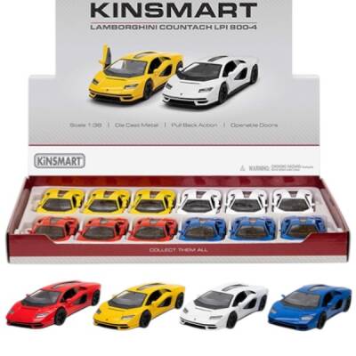 Kinsmart Çek Bırak Lamborghini Countach LPI 800-4 - 1