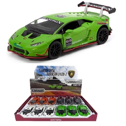 Kinsmart Lamborghını Huracan LP620-2 Super Trofeo 1:36 Metal Çek Bırak - 1
