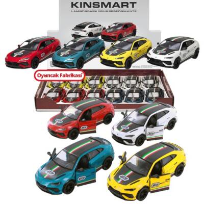 Kinsmart Metal Çek Bırak Araba Lamborghini Urus Performante KT5447DF - 1