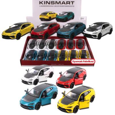 Kinsmart Metal Çek Bırak Araba Lamborghini Urus Performante - 1