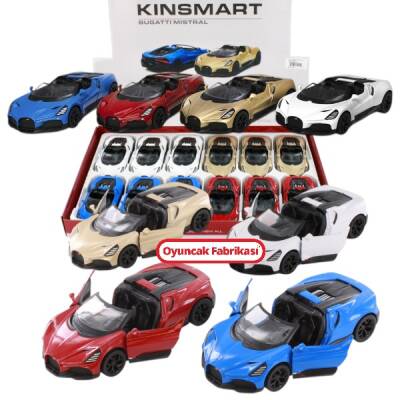 Kinsmart Metal Çek Bırak Kinsmart Çek Bırak Bugatti Mistral - 1