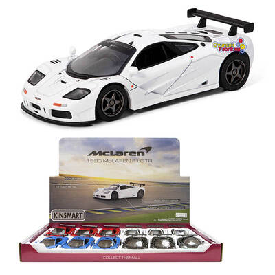 Kinsmart Oyuncak Metal Çekbırak 1995 Mclaren F1 Gtr - 1