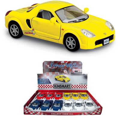 Kinsmart Toyota MR2 1:32 Metal Çek Bırak Araba - 1