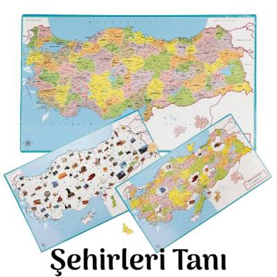 Kültür Mirası Türkiye Siyasi Haritası Frame Puzzle - 1