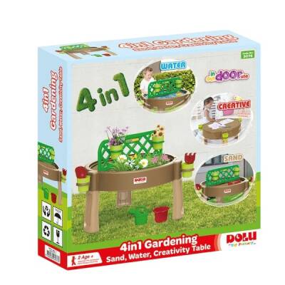 Kum Su Aktivite Masası 4 ü 1 Arada-Dolu - 1