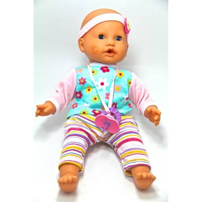 Kutulu Pilli Sesli Şarkıcı Emzik Fırlatan Mila Bebek - 2
