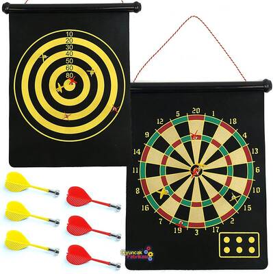Miajima Manyetik Dart Katlanabilen Çift Taraflı İgnesiz Uç 46 x 42 cm - 1