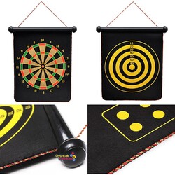 Manyetik Dart Katlanabilen Çift Taraflı İgnesiz Uç Hedefi Vur - Can Oyuncak