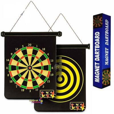 Manyetik Dart Katlanabilen Çift Taraflı İgnesiz Uç Hedefi Vur - 3