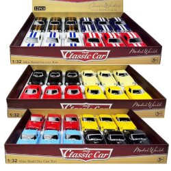 Metal Çek Bırak Araba 1:32 Clasic Araba (4B-8B-11B - Vardem Oyuncak