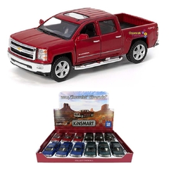 Metal Çek Bırak Araba Kinsmart 2014 Chevrolet Silverado 1:46 - 1