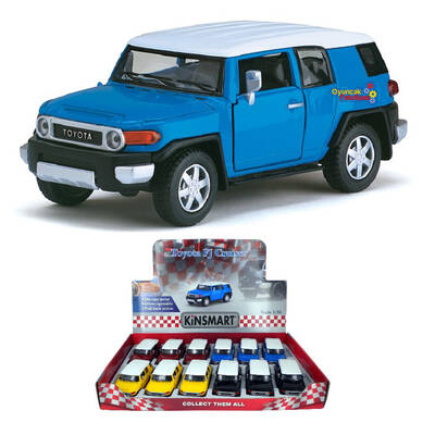 Metal Çek Bırak Araba Kinsmart Toyota FJ Criuser 1:36 - 1