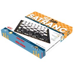 Miajima Ahşap Satranç Takımı Seti Mermer Desenli Model - 4