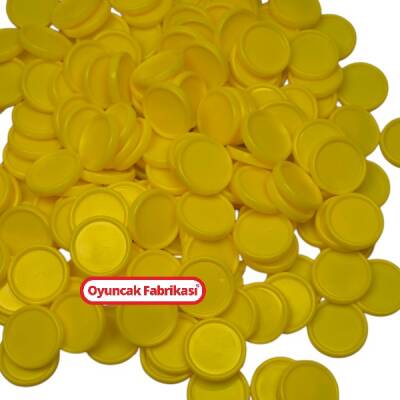 Miajima Kutu Oyunları Oyun Taşı Oyun Piyonu Yuvarlak Düz 28 mm 100 Adet - 4