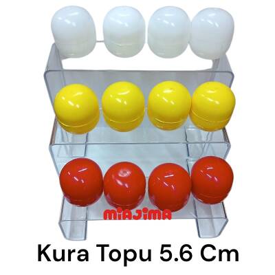 Miajima Plastik Yılbaşı Piyango Çekiliş Kura Topu 5.6 Cm Çap-25 Adet - 1
