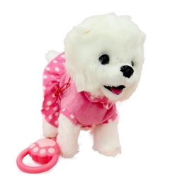 Miajima Yürüyen Oyuncak Peluş Köpek Kumandalı Sesli Müzikli Şarkılı - 2