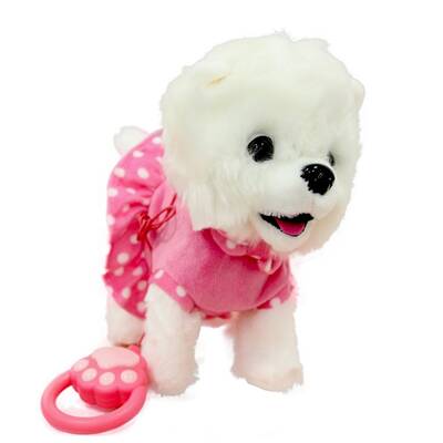 Miajima Yürüyen Oyuncak Peluş Köpek Kumandalı Sesli Müzikli Şarkılı - 2