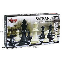 Mıknatıslı Katlanabilir Satranç Seti Kutulu Manyetik Satranç Takımı Zeka ve Strateji Oyunu 25x25 Cm - 2