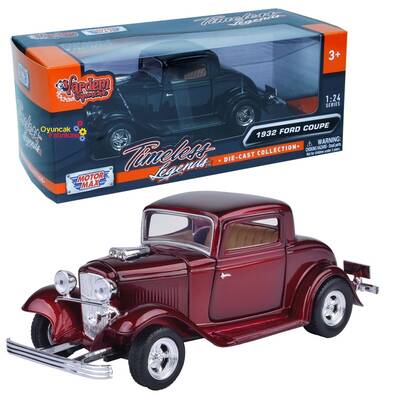 Motormax Model Araba 1:24 1932 Ford Coupe - 1