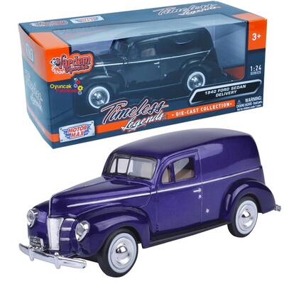 Motormax Model Araba 1:24 1940 Ford Sedan Delivery - 1