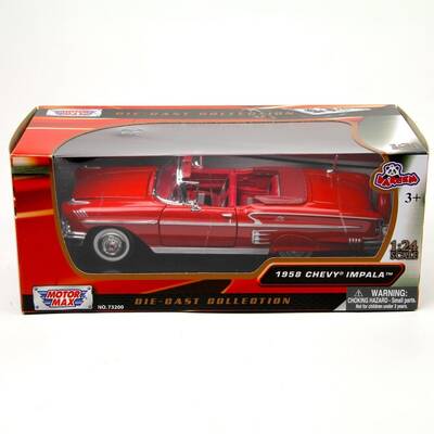 Motormax Model Araba 1:24 1958 Chevy İmpala - 2