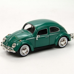 Model Araba Motormax 1:24 1966 Volkswagen Type 1 Classic Beetle - 2
