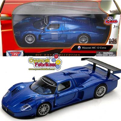 Model Araba Motormax 1:24 Maserati MC 12 Corsa - 1