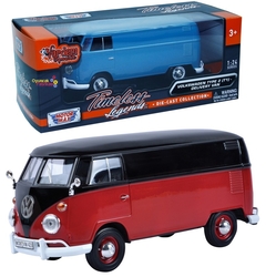 Motormax Model Araba 1:24 Volkswagen Type 2 T1 Delivery Van - 2