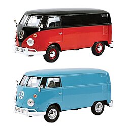 Motormax Model Araba 1:24 Volkswagen Type 2 T1 Delivery Van - Motor Max