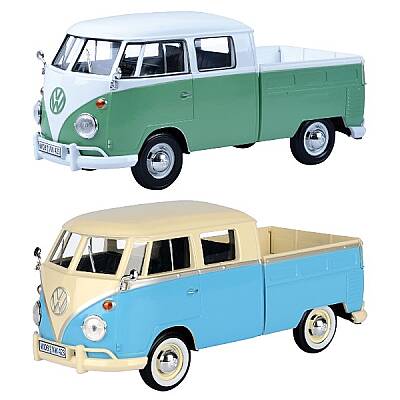 Motormax Model Araba 1:24 Volkswagen Type 2 T1 Pickup - 1