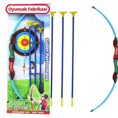 Modern Süper Oyuncak Ok Yay Seti - 1
