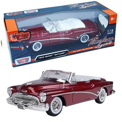Motormax Model Araba 1:18 1953 Buick Skylark Diecast Model Araba - 1