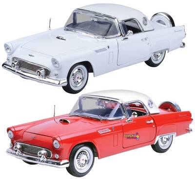 Motormax Model Araba 1:18 1956 Ford Thunderbird Diecast - 2