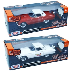 Motormax Model Araba 1:18 1956 Ford Thunderbird Diecast - 3