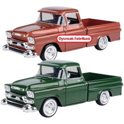 Motormax Model Araba 1:24 1958 Gmc 100 Wideside Pickup MM-79385 - Motor Max