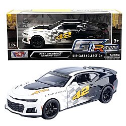 Motormax 1:24 2017 Chevrolet Camaro ZL1 GT Racing Metal Model Araba - Motor Max