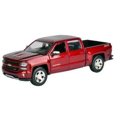 Motormax Model Araba 1:24 2017 Chevy Silverado 1500 Lt-Z71 Crew Cab - 2