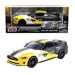 Motormax 1:24 2018 Ford Mustang GT GT Racing Metal Model Araba - Motor Max
