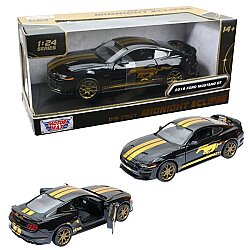 Motormax 1:24 2018 Ford Mustang GT Midnight Eclipse Model Araba - Motor Max