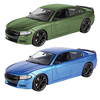 Motormax 1:24 2023 Dodge Charger Die Cast Model Araba Metal Gövdeli Açılır Kapılar Lisanslı - 1